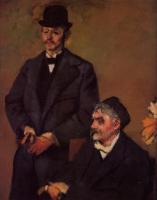 Degas, Edgar - Henri Rouart and His Son Alexis